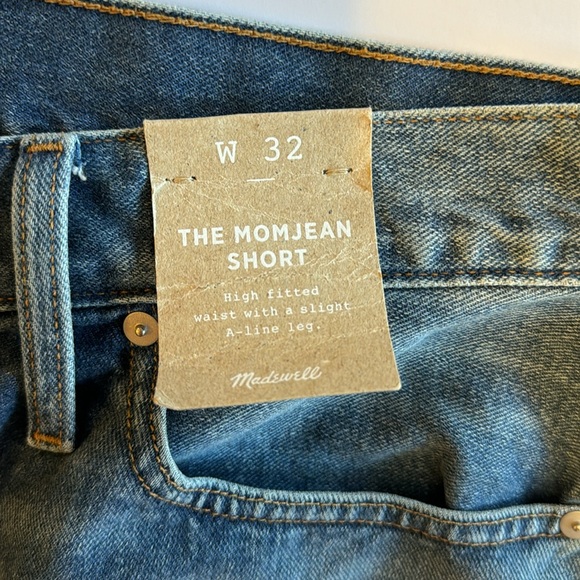 Madewell the MomJean Short - Picture 2 of 4